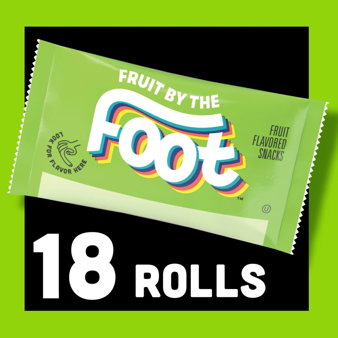 Fruit by the Foot Fruit Flavored Snacks, Stranger Things, Mystery Flavor, 18 Count, 13.5 oz
