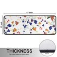 thumbnail image 5 of Kitchen Rugs Sets Of 2,Pioneer Flower Floral Print Pattern Anti Fatigue Kitchen Mat Rugs Non Slip Washable,Decorative Kitchen Floor Mats for Kitchen,Sink,Laundry,17"x47"+17"x47", 5 of 5