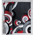 thumbnail image 3 of United Weavers Drachma Dahlia Modern Paisley Area Rug, Red, 7'10" x 7'10", 3 of 5