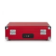 thumbnail image 2 of Crosley Cruiser Deluxe Stereo Bluetooth Portable Suitcase Record Player with 3-speed Turntable - Red - CR8005D-RE, 2 of 5