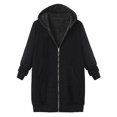 thumbnail image 3 of Women's Soft Hooded Full Zip Long Sleeve Outerwear Cozy Winter Jacket for Everyday Comfort and Warmth, 3 of 5
