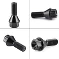 thumbnail image 3 of Tornillos de rueda - 4 piezas Tornillos de rueda Tuercas Tornillo 36136781150 Apto para 128I 135I 318I 320I, 3 of 5