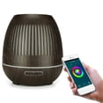 thumbnail image 4 of Humidifier WiFi Remote Control Aroma wooden texture humidifier Diffuser 400ml Wooden Texture Humidifier US Plug, Dark Wooden Texture, 4 of 7
