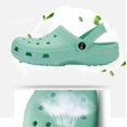 thumbnail image 4 of Unisex Garden Clogs Shoes Sandals Slippers-Mint Green, 4 of 7