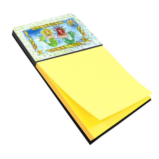 "Caroline's Treasures 8083SN Sirena Soporte para notas adhesivas recargables o Dispensador de notas post-colocación, 3.25 por 5.5", Multicolor " Caroline's Treasures 8083SN