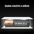 thumbnail image 4 of Pilas Duracell AA Recargables 2500mAh 1.2v paquete de 12 piezas, 4 of 5
