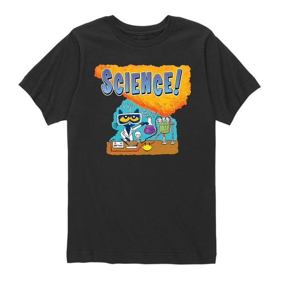 Pete The Cat - Science - Toddler Short Sleeve Graphic T-Shirt