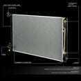 thumbnail image 2 of DNA Motoring For 2007-2010 Toyota Sienna 3.5L Factory Style Aluminum Core Radiator DPI 13076, 2 of 5