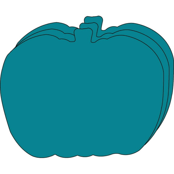 SHAPES ETC. Teal Pumpkin Single Color Super Cut-Outs- 8” x 10”