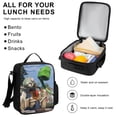 thumbnail image 5 of Plants Vs Zombies 3Pcs Bookbag Sets Backpack with Lunch Bag And Pencil Case for Work Office Travel, 5 of 6