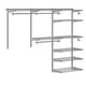 thumbnail image 5 of Kit organizador personalizado Costway para armario montado a la pared 120 a 180 cm, 5 of 5