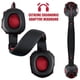 thumbnail image 5 of Auriculares Luminosos Para Juegos Auriculares Estéreo Usb Auriculares Con Cable Con Conector De Audio De 3,5 Mm Y Micrófono Led Auriculares Ajustables Suaves Para Computadora Pc Portátil,Red Muyoka Hogar, 5 of 6