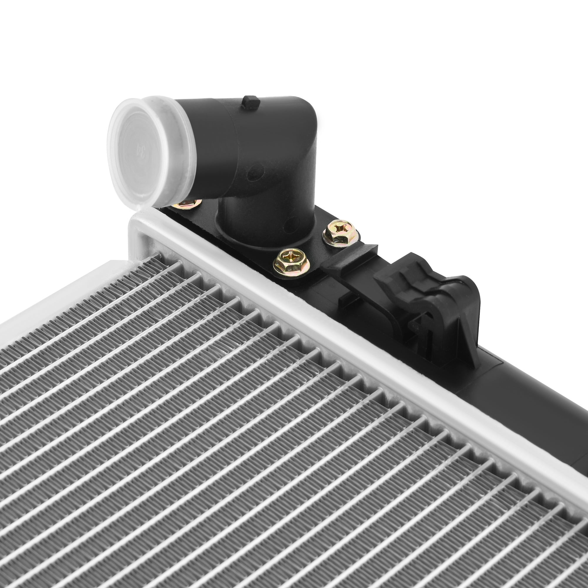 LEDKINGDOMUS Aluminum Radiator for Mitsubishi Lancer 2008 2009 2010 2011 2012 2013 2014 Outlander 2010 2011 2012 2013, Compatible with 2.0L 2.4L 3.0L V6 Engines, Direct Fit