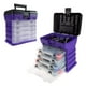 thumbnail image 1 of Caja de almacenamiento y herramientas Stalwart, organizador duradero con 4 cajones, 1 of 7