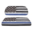 thumbnail image 6 of Garronmavis American Flag Police Golf Cart Front Seat Covers Suitable for All Weather Conditions Easy Install and Clean Golf Cart Elastic Seat Covers Lightweight Accessiores, 6 of 6