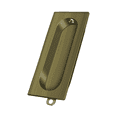 thumbnail image 2 of Deltana FP222U5 Flush Pull; Rectangle; 3-1/8" x 15/16"; Antique Brass Finish, 2 of 2