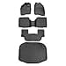 thumbnail image 3 of MAXLINER Tapis de Sol 3 Rangées et Doublure de Cargaison derrière Ensemble de 3e Rangée Noir pour 2011-2014 Ford Explorer avec Console Centrale de 2e Rangée, 3 of 4