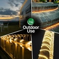 thumbnail image 6 of Tupkee Rope Light Warm Clear - 24 Feet 7.3 m, for Indoor and Outdoor use - 10MM Diameter - 288 Clear Incandescent Long Life Bulbs Decorative Rope Tube Lights - Pack of 2, 6 of 8