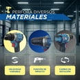 thumbnail image 4 of Rotomartillo Taladro Inalámbrico 1/2' Dc + 2 Baterías 2.0Ah, 4 of 12