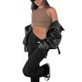 thumbnail image 3 of xiaxaixu Women Solid Color Tank Tops Ribbed Crew Neck Sleeveless Vests Summer Slim Fit Exposed Navel Crop Tops Streetwear, 3 of 6