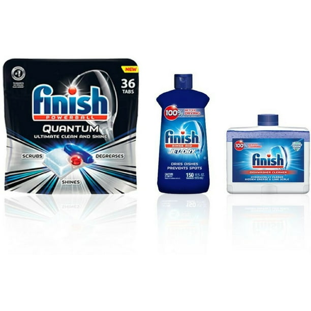 Finish Perfect Wash Value Pack with Dishwasher Detergent Tabs (36 ct