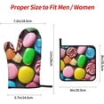 thumbnail image 2 of (Easter Eggs) 4 Oven Mitts and Pot Holders Sets Farmhouse Kitchen Gloves for Cooking Grilling Baking BBQ Mushroom Pot Holders Cook Essentials Accessories, 2 of 6