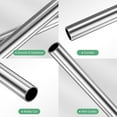 thumbnail image 2 of Uxcell 1-Pack 250mm 304 Stainless Steel Tube,  12mm ID 14mm OD Seamless Stainless Steel Tubing for Construction/Machining/DIY Crafting, 2 of 7