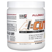 ALLMAX Nutrition A:CUTS, Amino Charged Energy Drink, Orange, 210g