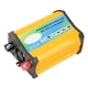 thumbnail image 4 of Inversor de corriente para automóvil de 12 V a 220 V, onda sinusoidal modificada de 300 W, USB dual, perfecto para aventuras al aire libre, amarillo, 4 of 8