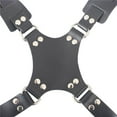 thumbnail image 2 of Cowhide Camera Strap Accessories for Two Cameras Strap leather cameras Sling black, 2 of 8
