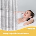thumbnail image 6 of Eco Modern Collection Clear Crystal Shower Curtain Liners, 72"x72", Reversible, 16 Count, 6 of 11