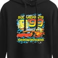 thumbnail image 3 of SpongeBob SquarePants - Racing - Juniors Cropped Pullover Hoodie, 3 of 6