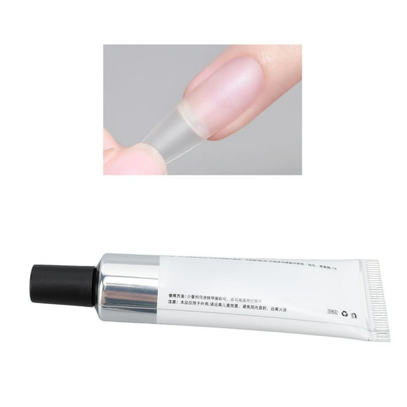 Solid Nail Glue, Excellent Ductility Long Lasting Press On Nails Solid Glue Kit 30g Portable Soft Flexible for Salon Art for False Nail Tips