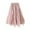 Pink, variant on Skirts for Women, Fashion Women Long Tulle Skirt Flower Embroidery Solid Color High Waist Mesh Beading Midi Skirt Beige One Size