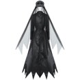 thumbnail image 3 of Disfraces de cosplay aterradores, disfraz de bruja, fantasma, zombi, vampiro, Halloween, carnaval, capa con capucha medieval, disfraz del Día de los Muertos, 3 of 5