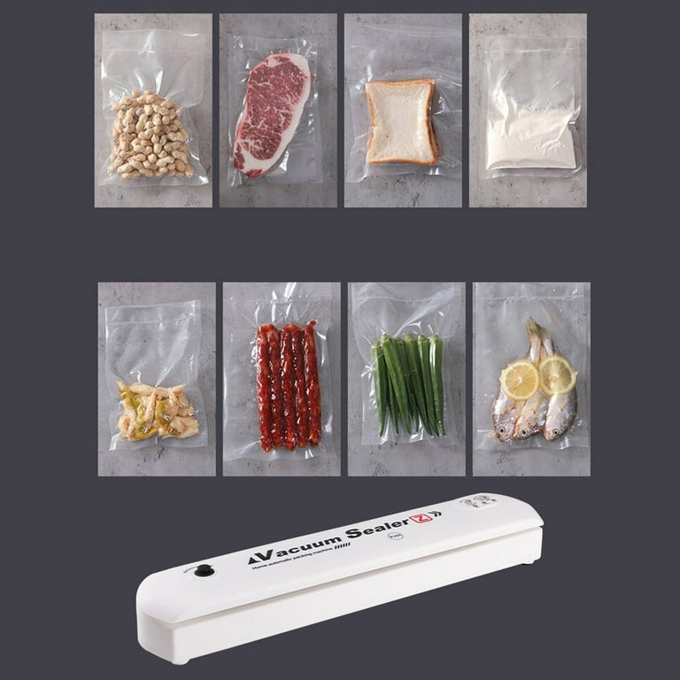 SRSTRAT Vacuum Sealer, Food Vacuum Sealer Machine, Automatic Food Vacuum Sealer for Food Preservation Sealing Packing System, for Sous-Vide and Food