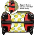 thumbnail image 4 of Yellow Lemon Travel Luggage Protector Case Suitcase Cover Elastic Scratch-Proof, Multi-Size, 4 of 6