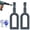 #9+#9, variant on Wire Twister Tool for Drill, 2-Pack 6mm Hex Shank Wire Twister Bit, Wire Binding Tool for Fence Installation, Construction & Agricultural Use