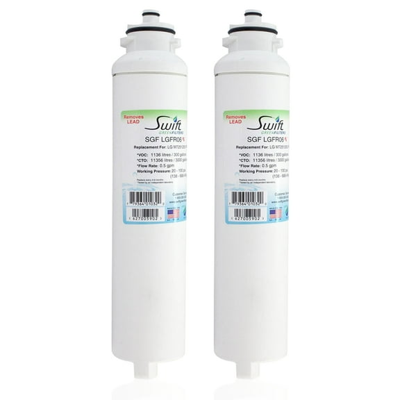 Swift Green Filters Pharmaceutical Replacement for LG M7251242FR-06 Refrigerators Water Filters(Pack of 2)