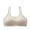 Beige, variant on Girls Sports Bra 10-14 Years Old Teen Training Lingerie, Adjustable Shoulder Strap Fixed Cup Bralette, Breathable Cotton Comfort Underwear, Seamless Supportive Puberty Vest, Non Slip Daily Top