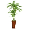 thumbnail image 2 of Vintage Home by Vintage Home 91-in Tall Palm Tree in 16-in Fiberstone Planter 52L 52W 91H, 2 of 2