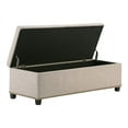 thumbnail image 2 of Simpli Home Kingsley - Bench ottoman - rectangular - polyester - natural, 2 of 6
