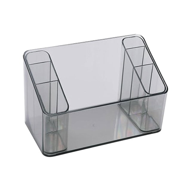 Vitrina multifunción para cosméticos, caja de almacenamiento de soporte de maquillaje de escritorio de gran capacidad para esmalte de uñas, tocador de SM SunniMix titular de maquillaje