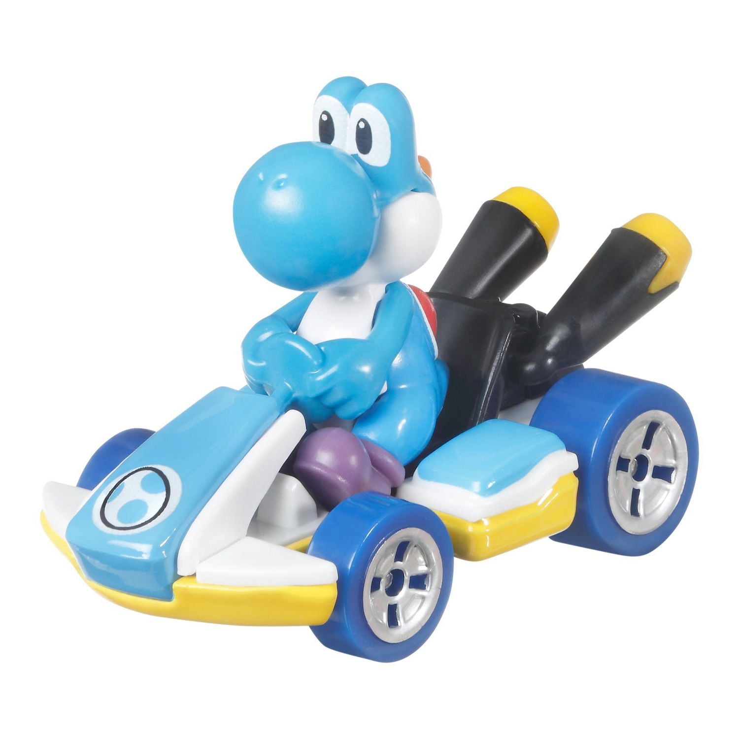 Hot Wheels Mario Kart Œuf Yoshi avec kart surprise à l’intérieur