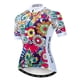 thumbnail image 4 of Maillot de ciclismo Weimostar Flower para mujer, ropa de ciclismo de equipo profesional, maillot de ciclismo de verano para bicicleta de montaña, camiseta de ciclismo de secado rápido, 4 of 5
