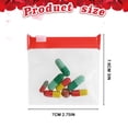 thumbnail image 3 of Pill Pouch, Waterproof Pill Pouch Set, 7 Color-Coded Removable Bags, Pill Pouches for Travel, Reusable Pill Pouch, Portable Travel Medication Storage Pouch for Daily Use, 3 of 9