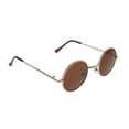 thumbnail image 5 of John Lennon Style Metal Frame Hipster Round Sunglasses, 5 of 26