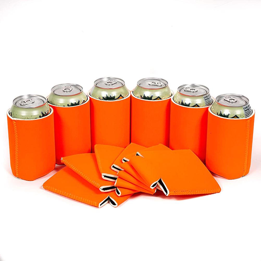 TAWOHI Blank Beer Can Cooler Sleeve Soft Insulated Can Sleeve for Soda