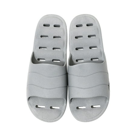 

Women and Men Quick-drying Porous Design Bathroom Slippers Shower Shoes for Indoor Home