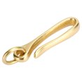 thumbnail image 3 of Pure Copper U Shaped Key Chain Buckle With Ring Keyring Belt Hook Decoration Hardware   DIY  Handmade Accessories(L, 3 of 8